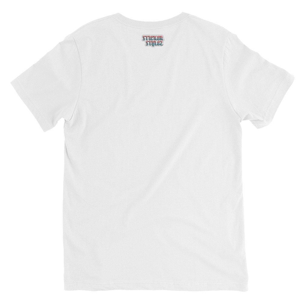 Spider-Man Logo Unisex Short Sleeve V-Neck T-Shirt - Image 7